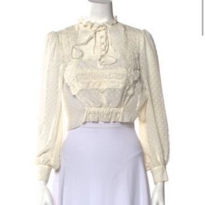 LoveShackFancy blouse